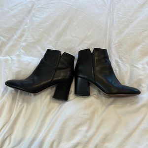 Franco Sarto Black Booties